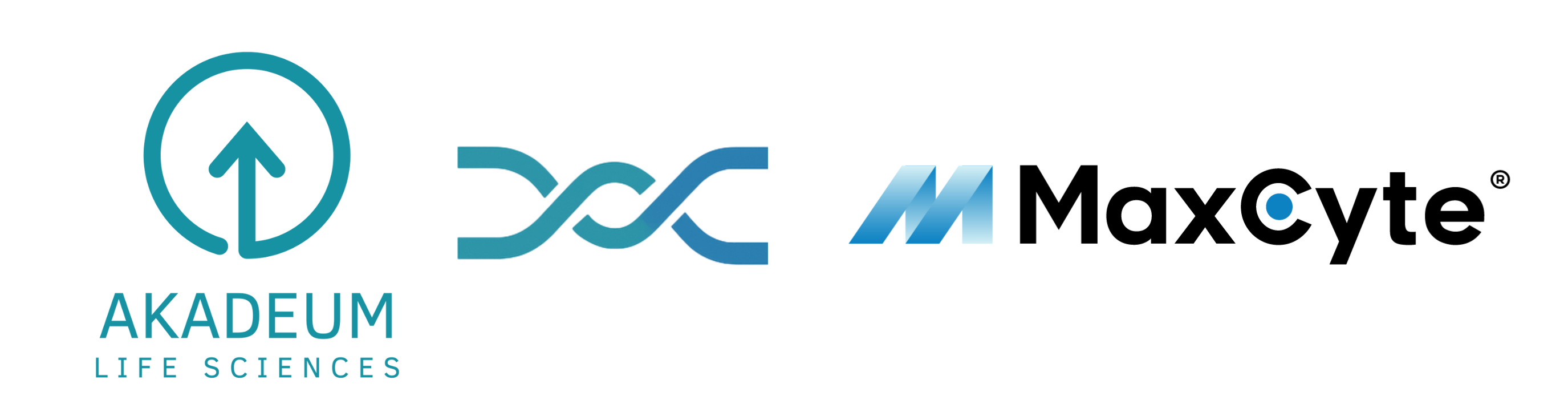 Akadeum+MaxCyte Logos