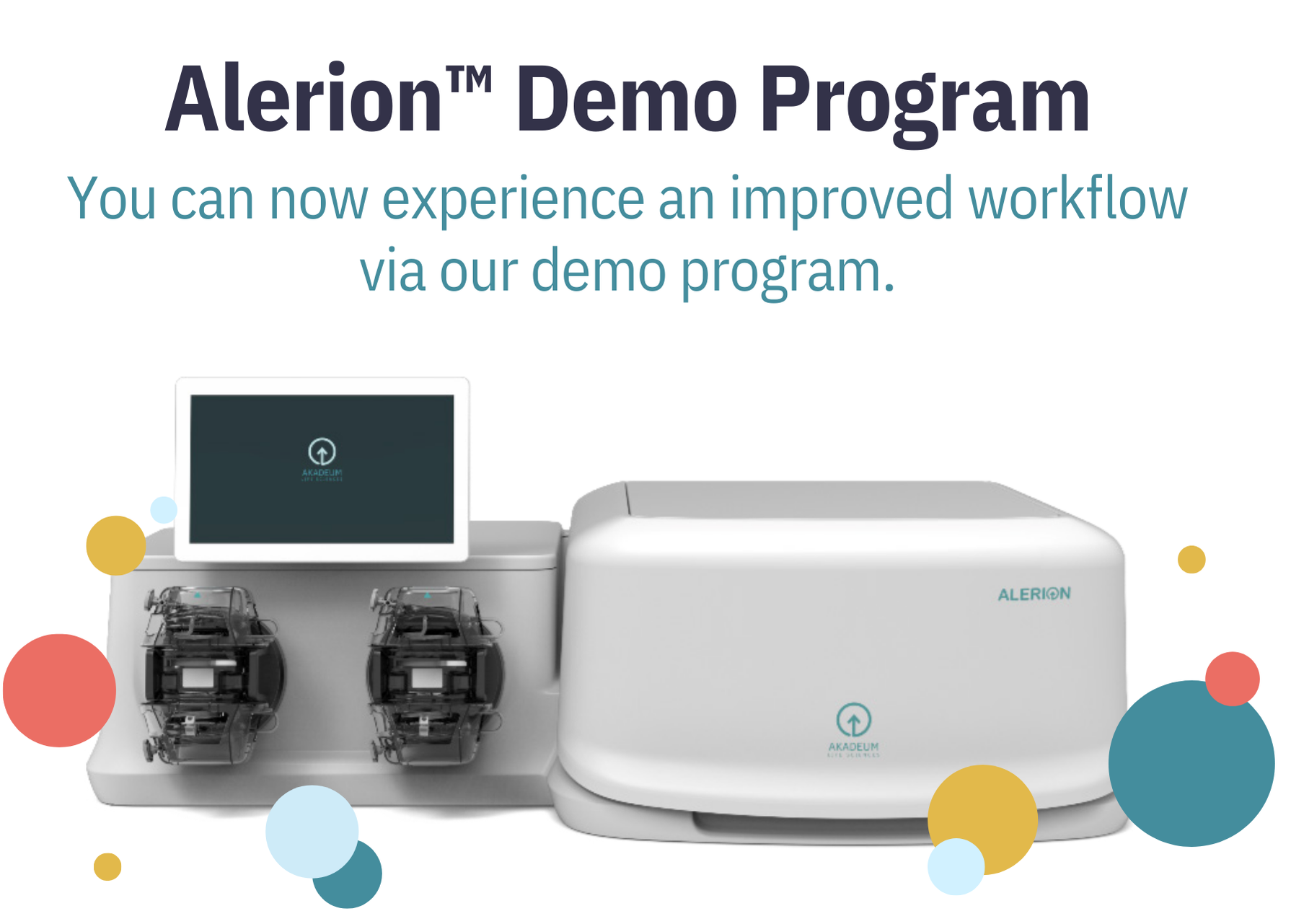 Alerion Demo Program | You can now experience an improved workflow via our demo program